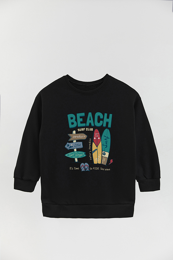 BUZO CREWNECK RUSTICO FUNNY ADVENTURES BEACH