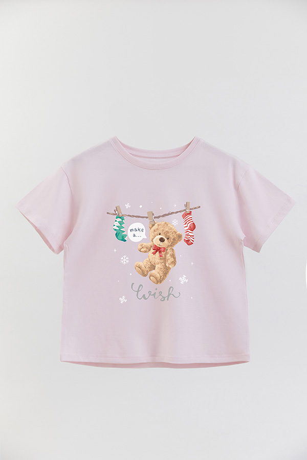 REMERA GIRL OVER TEDDY XMAS 14