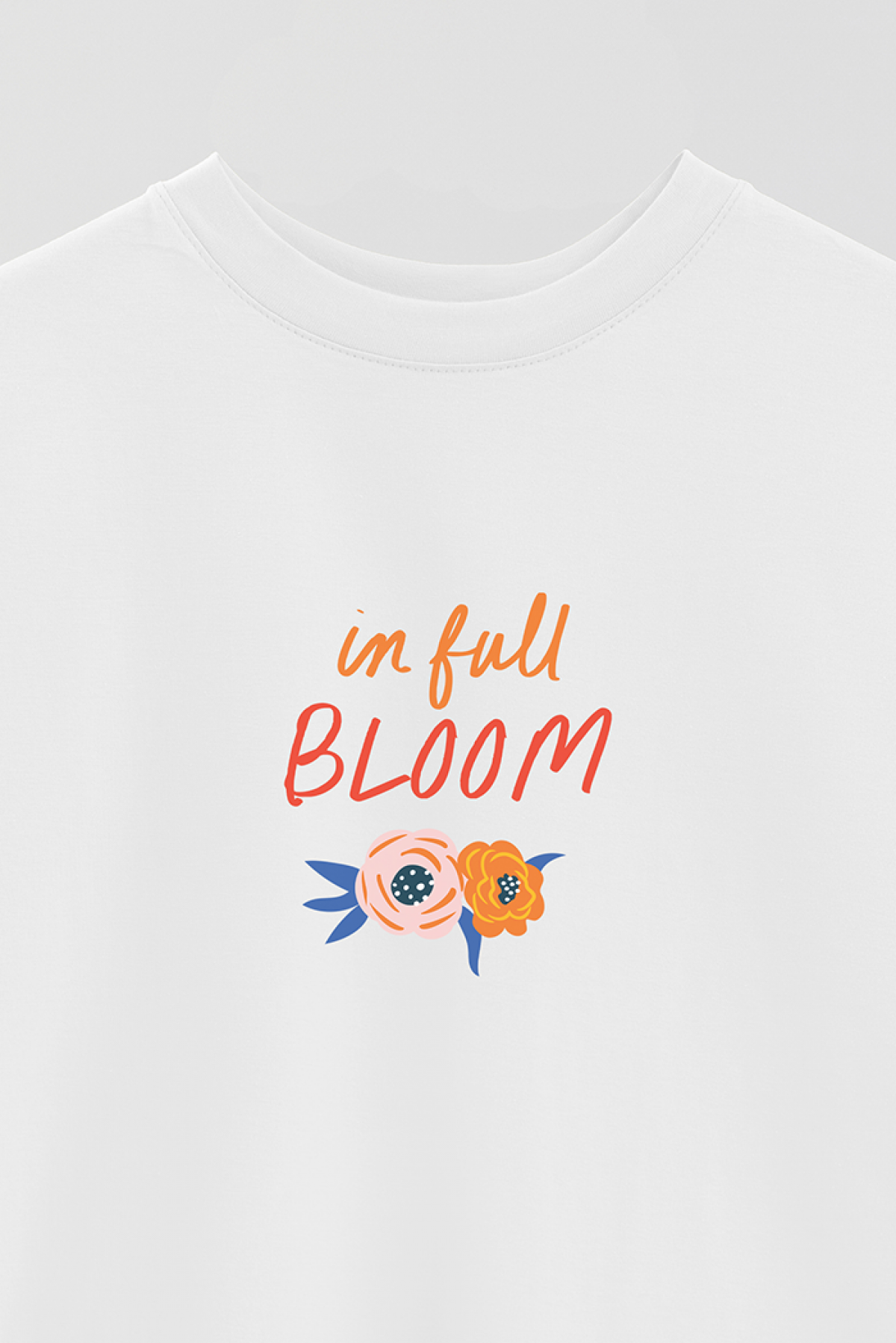 REMERA OVER ESTAMPADA SPR IN FULL BLOOM