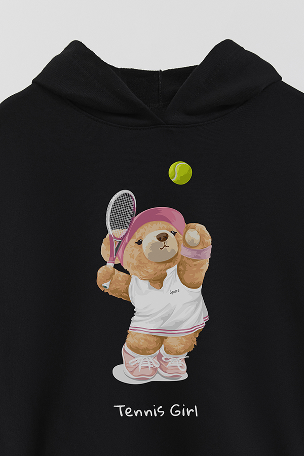 HOODIE RUSTICO KID TEDDY TENNIS GIRL