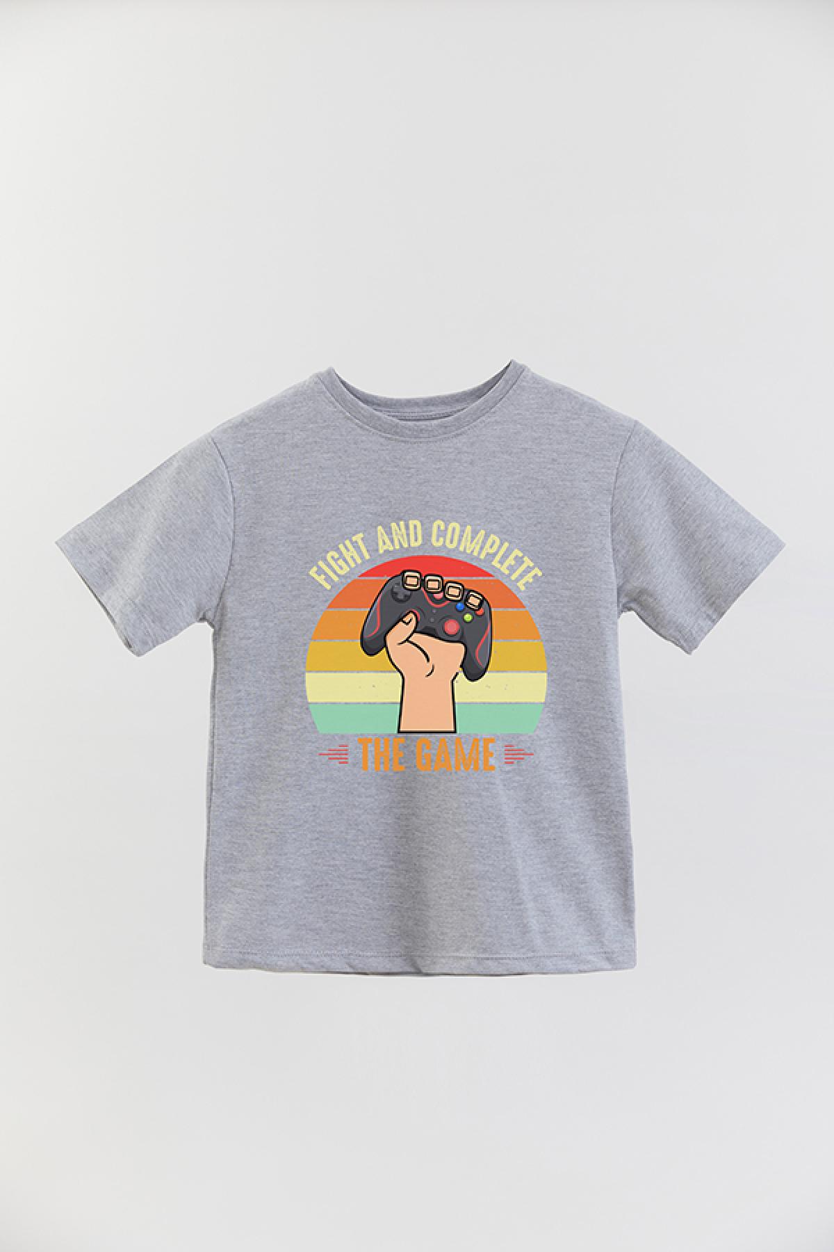 REMERA BASIC BOY GM FIGHT AND COMPLETE THE GAME