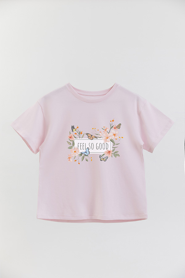 REMERA GIRL OVER FEEL SO GOOD