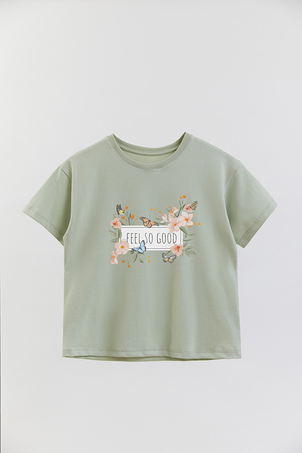 REMERA GIRL OVER FEEL SO GOOD