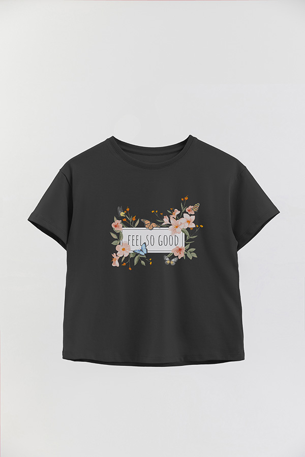 REMERA GIRL OVER FEEL SO GOOD