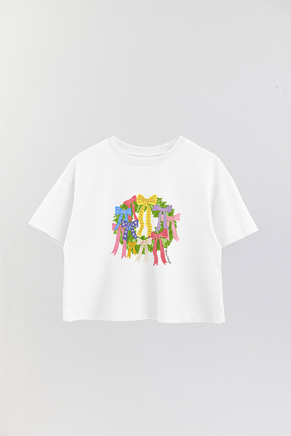 REMERA CROP MERRY BRIGHT