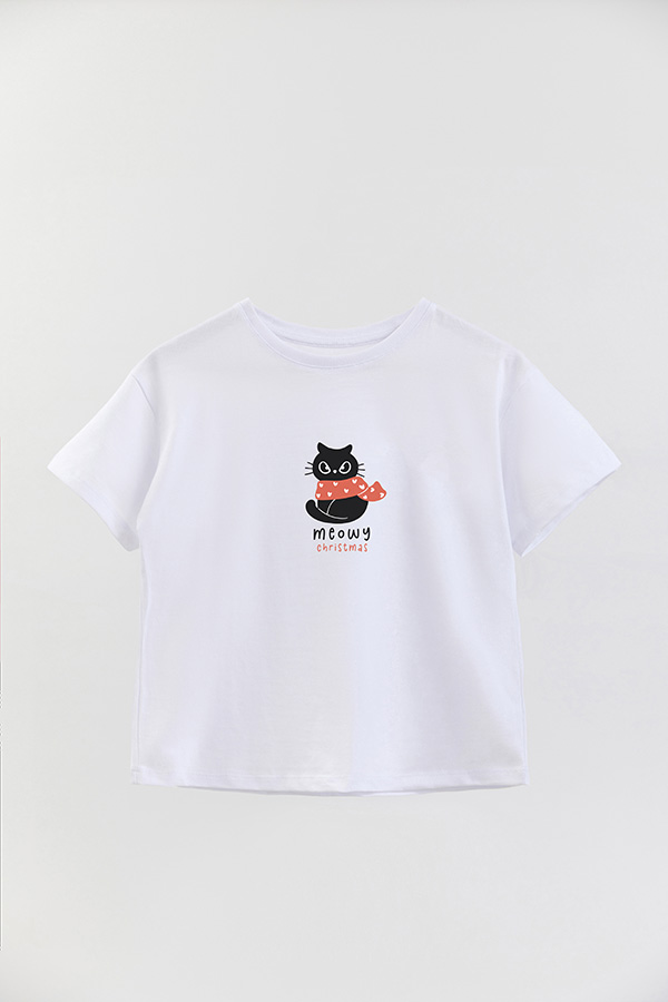 REMERA GIRL OVER JINGLE CAT 20