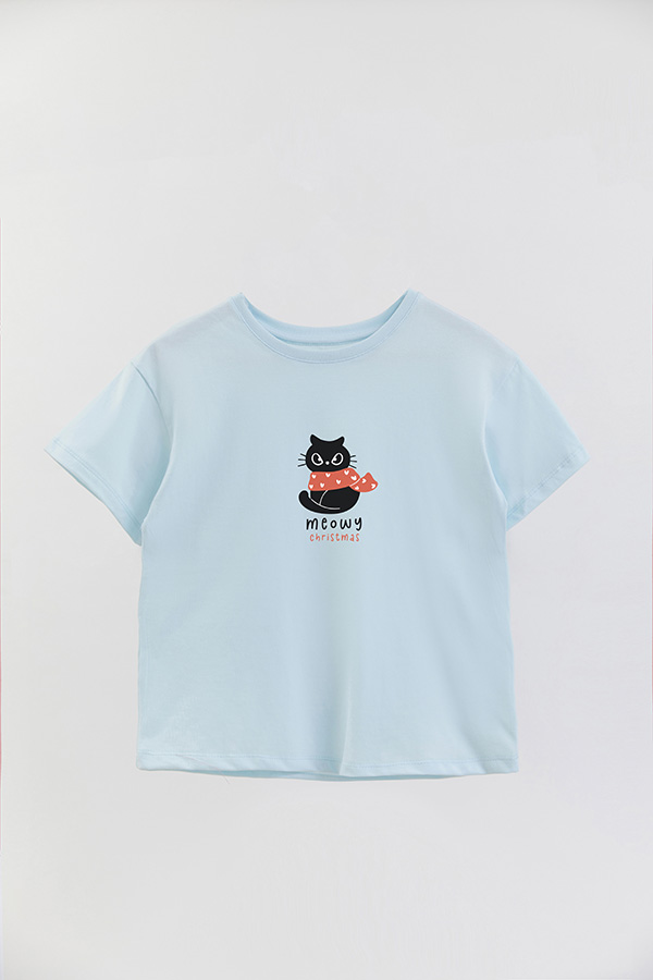 REMERA GIRL OVER JINGLE CAT 20