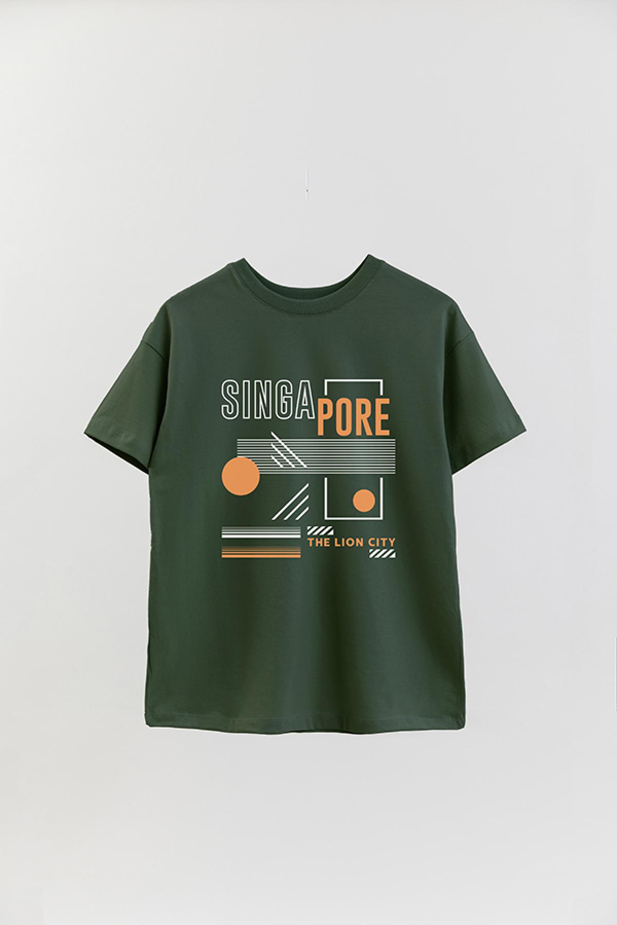 REMERA OVER ESTAMPADA CT SINGAPORE