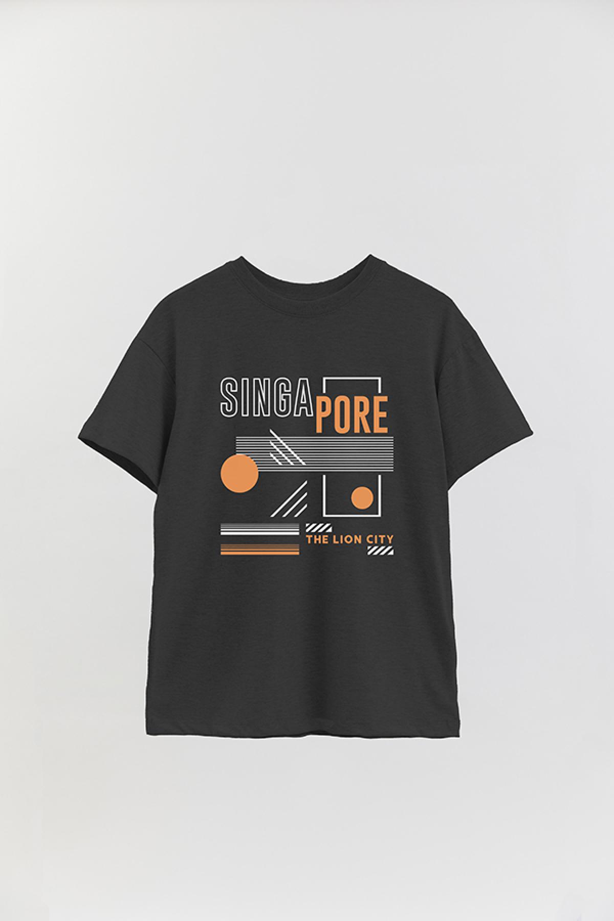REMERA OVER ESTAMPADA CT SINGAPORE