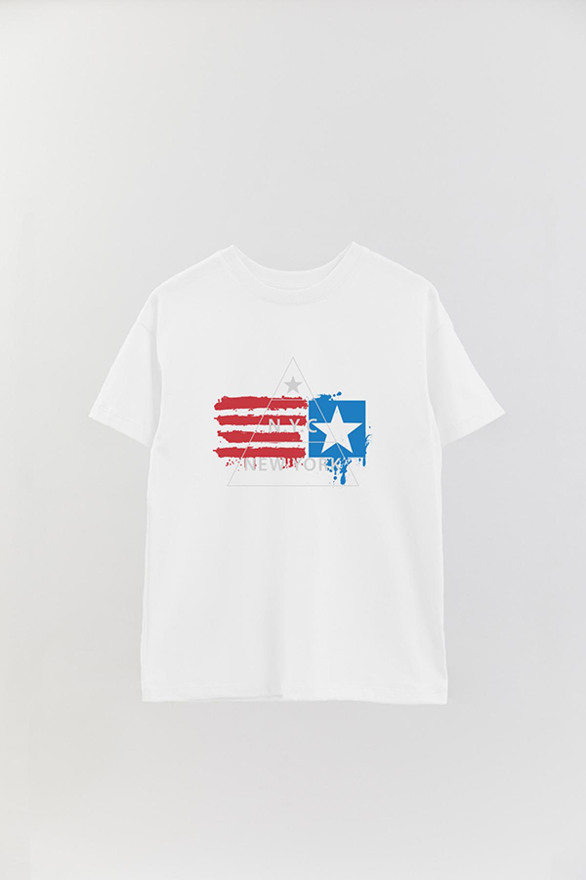 REMERA OVER ESTAMPADA CT NUEVA YORK 101