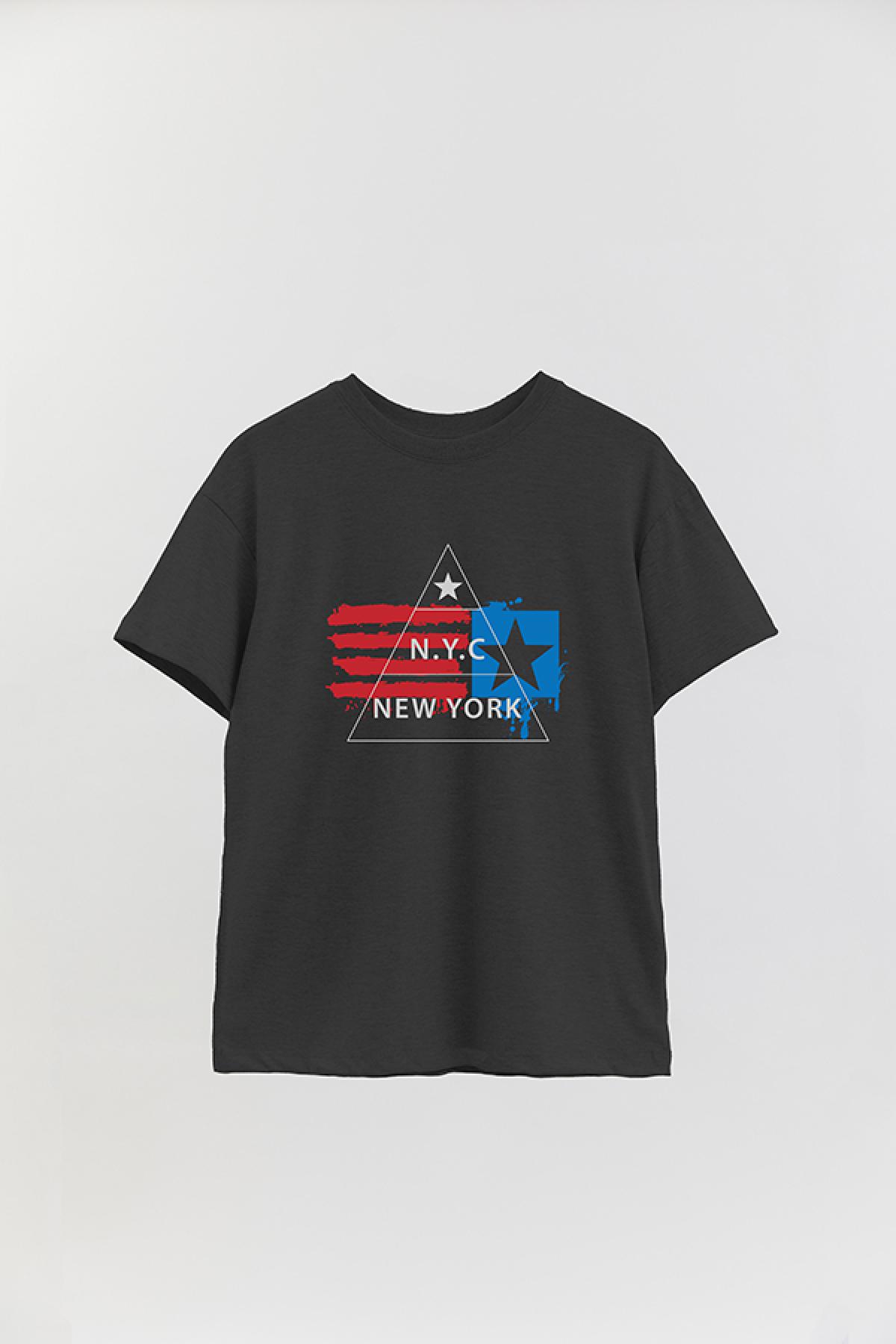 REMERA OVER ESTAMPADA CT NUEVA YORK 101
