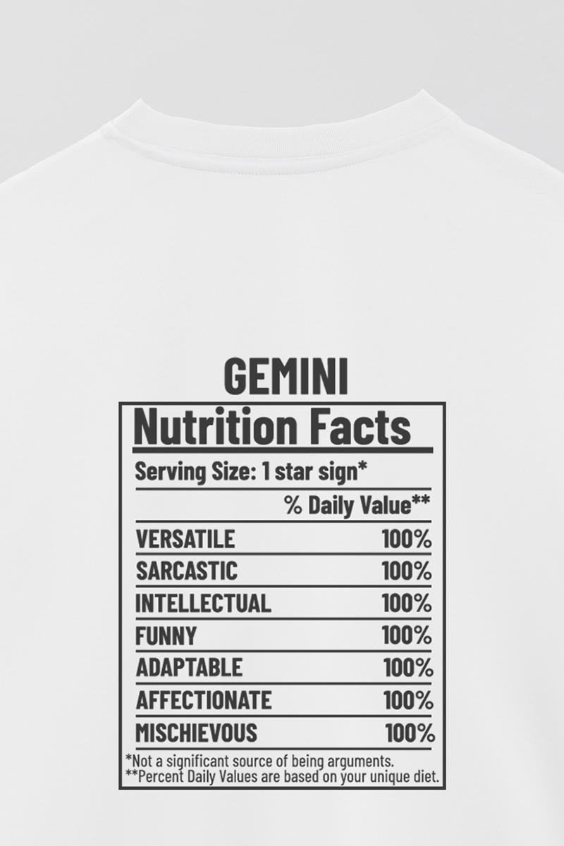 REMERA OVER ESTAMPADA UNISEX TBL GEMINI