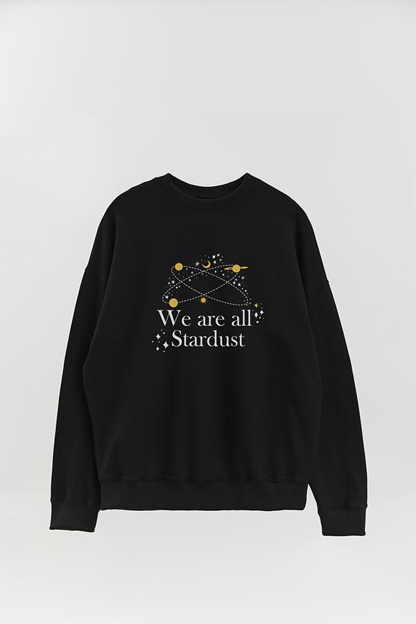 BUZO CREWNECK ESTAMPADO MST WE ARE ALL STARDUST