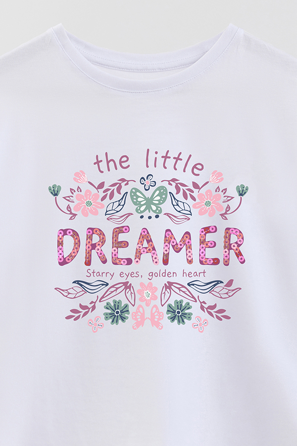 REMERA GIRL OVER LITTLE DREAMER