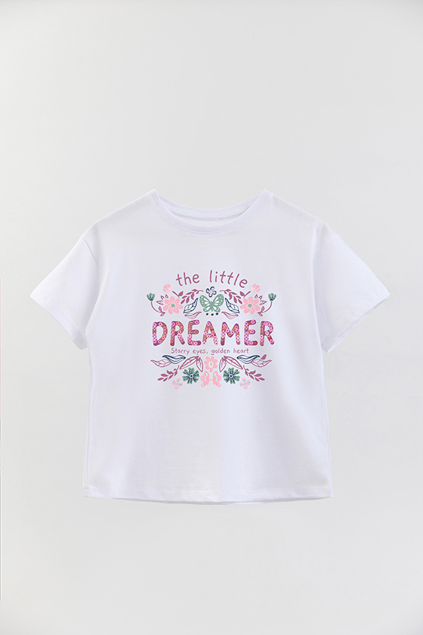 REMERA GIRL OVER LITTLE DREAMER