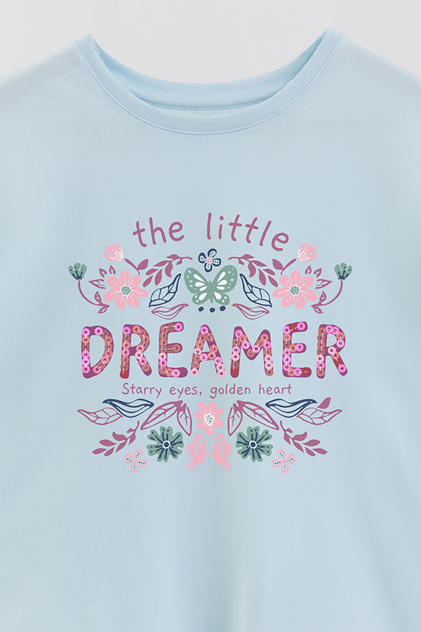 REMERA GIRL OVER LITTLE DREAMER