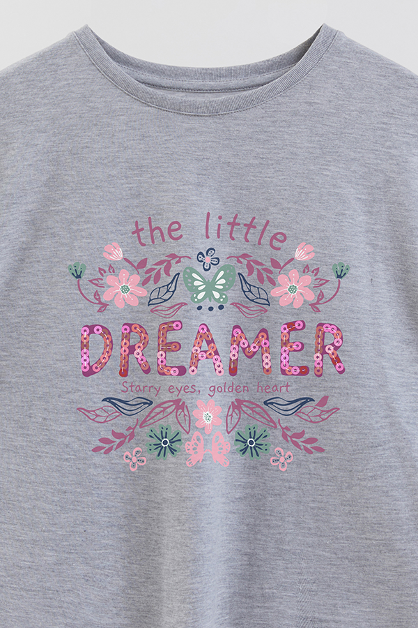 REMERA GIRL OVER LITTLE DREAMER