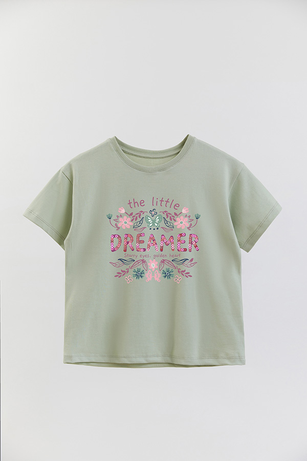 REMERA GIRL OVER LITTLE DREAMER