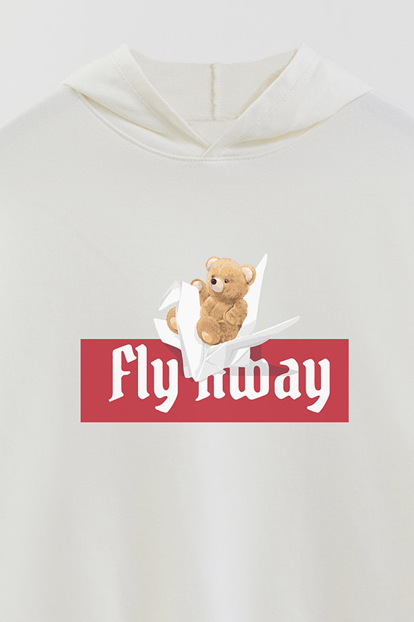 HOODIE RUSTICO KIDS TEDDY FLY AWAY