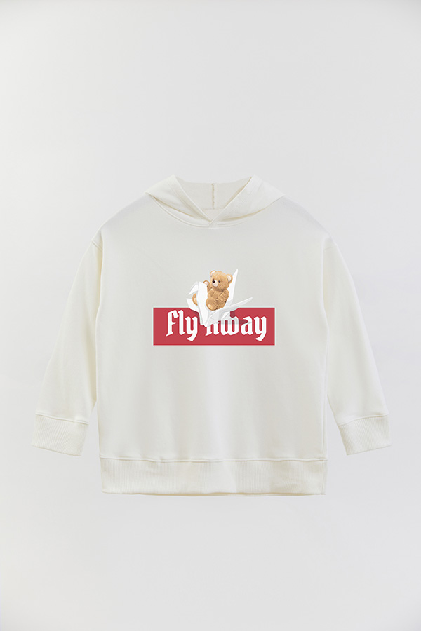 HOODIE RUSTICO KIDS TEDDY FLY AWAY