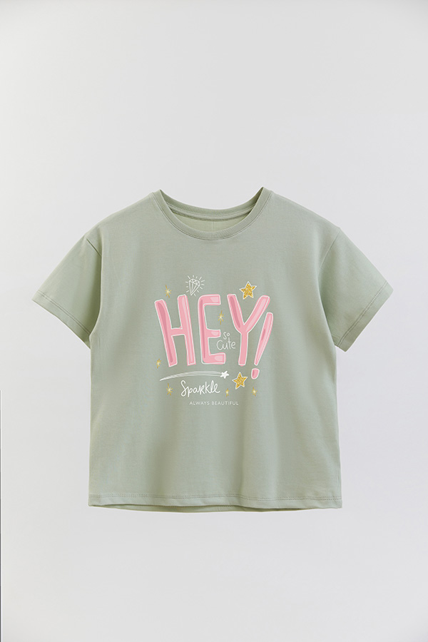 REMERA GIRL OVER HEY