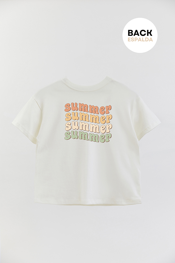REMERA BOY OVER RETRO SUMMER