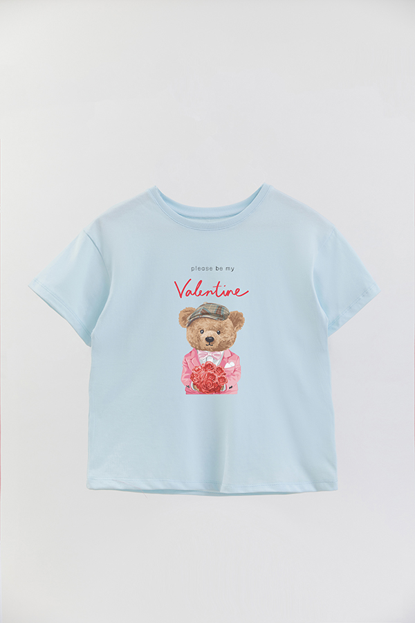 REMERA GB OVERSIZE TEDDY PLEASE BE MY VALENTINE