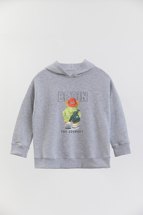 HOODIE RUSTICO KIDS TEDDY BEGIN