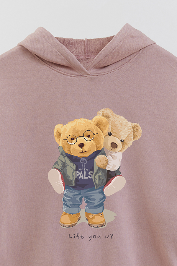 HOODIE RUSTICO BOY TEDDY LIFT YOU UP