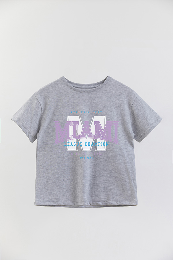 REMERA GIRL OVER MIAMI