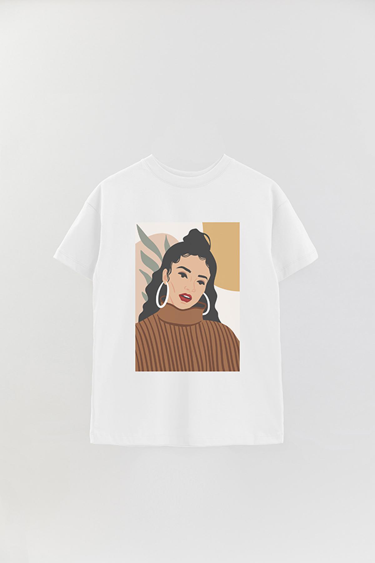REMERA OVER ESTAMPADA W TRENDY FASHION 17