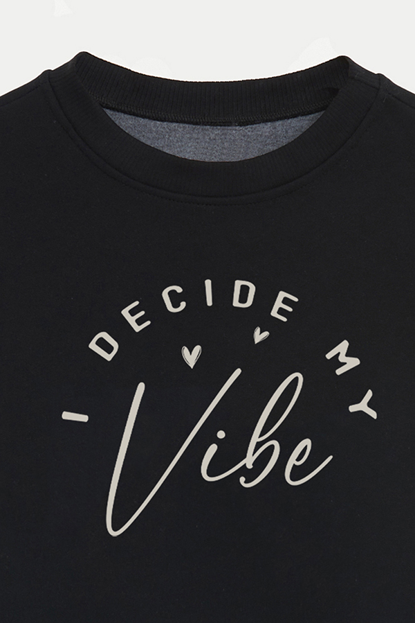 BUZO CROP FRISA ESTAMPADO MINIMAL LOVE VIBE 2