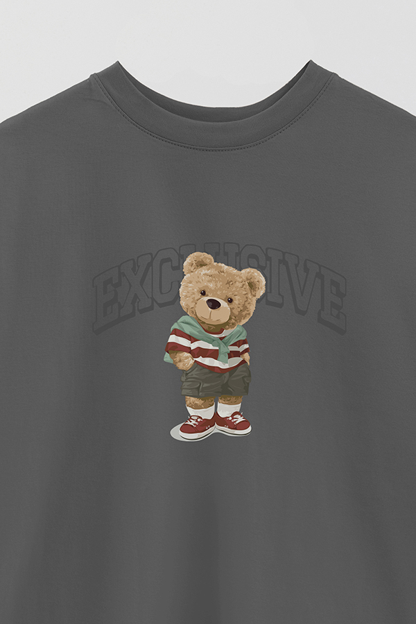 REMERA OVER ESTAMPADA UNISEX TEDDY EXCLUSIVE