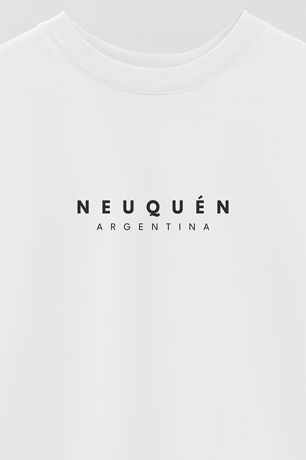 REMERA OVER ESTAMPADA ARG BD NEUQUEN