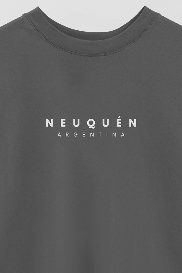 REMERA OVER ESTAMPADA ARG BD NEUQUEN