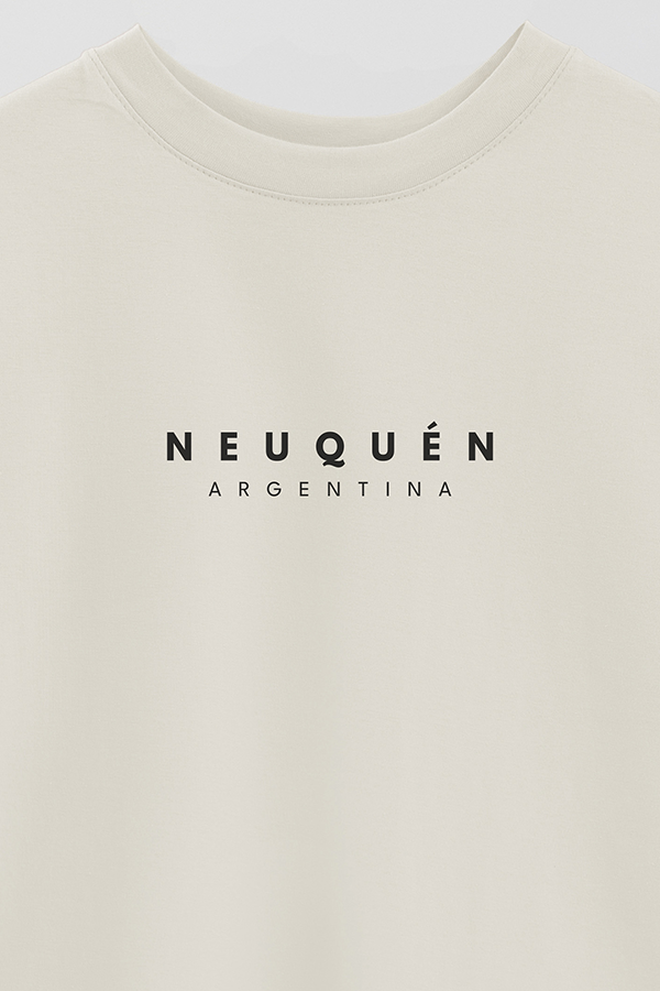 REMERA OVER ESTAMPADA ARG BD NEUQUEN