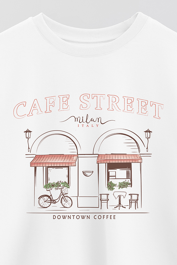 REMERA CROP ESTAMPADA STREET MILAN