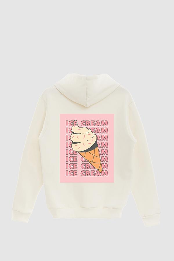 HOODIE ESTAMPADO POSTER ICE CREAM