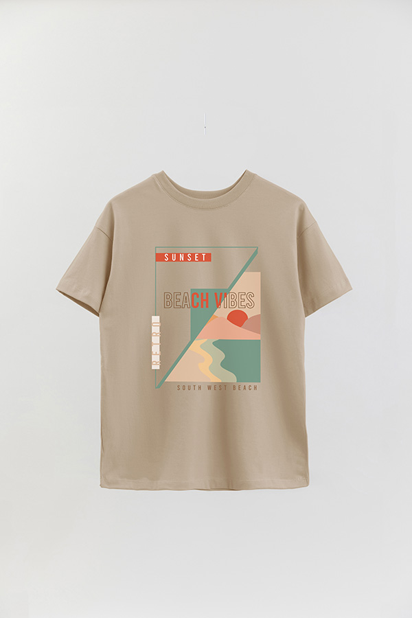 REMERA OVER ESTAMPADA SOUTH WEST