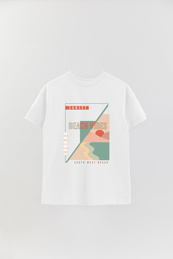 REMERA OVER ESTAMPADA SOUTH WEST