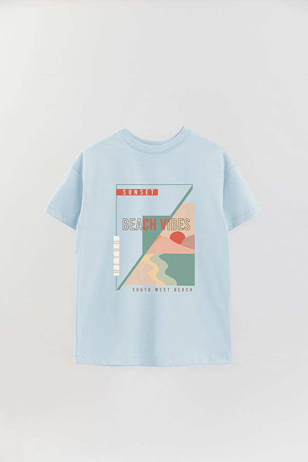 REMERA OVER ESTAMPADA SOUTH WEST