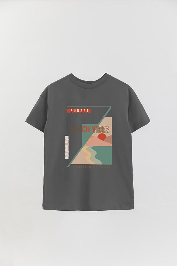 REMERA OVER ESTAMPADA SOUTH WEST