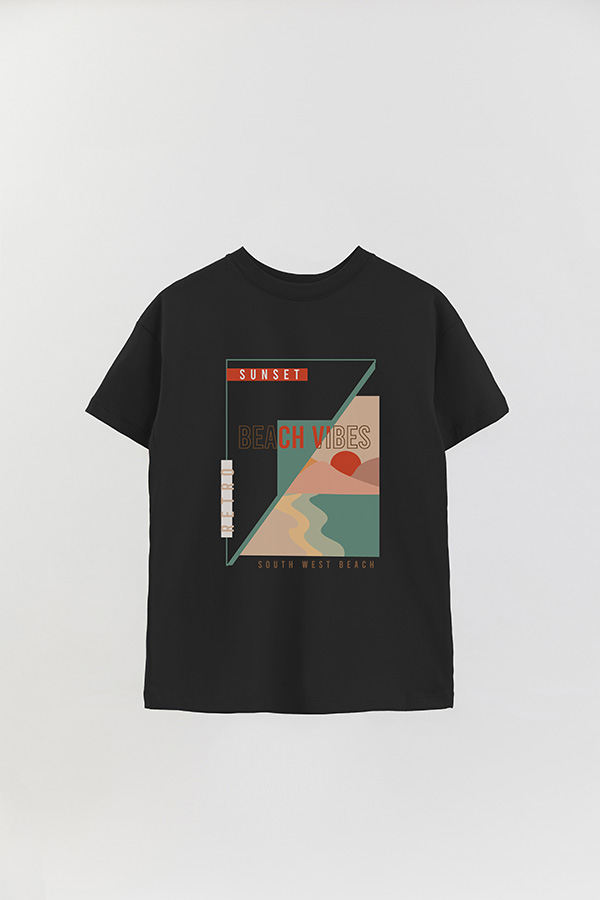 REMERA OVER ESTAMPADA SOUTH WEST
