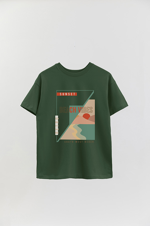 REMERA OVER ESTAMPADA SOUTH WEST