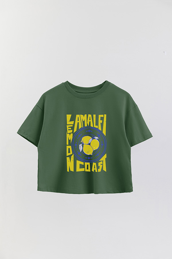 REMERA CROP ESTAMPADA LEMON AMALFI 1