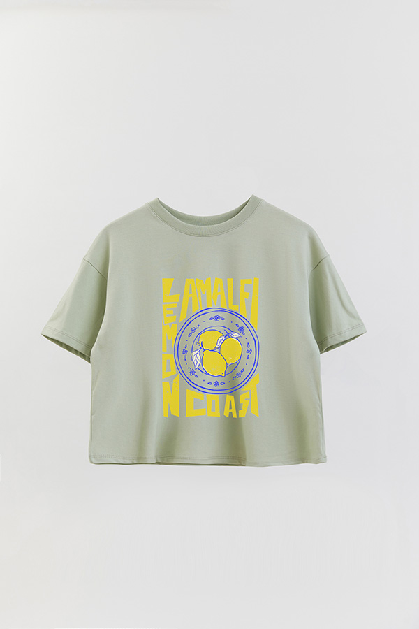 REMERA CROP ESTAMPADA LEMON AMALFI 1