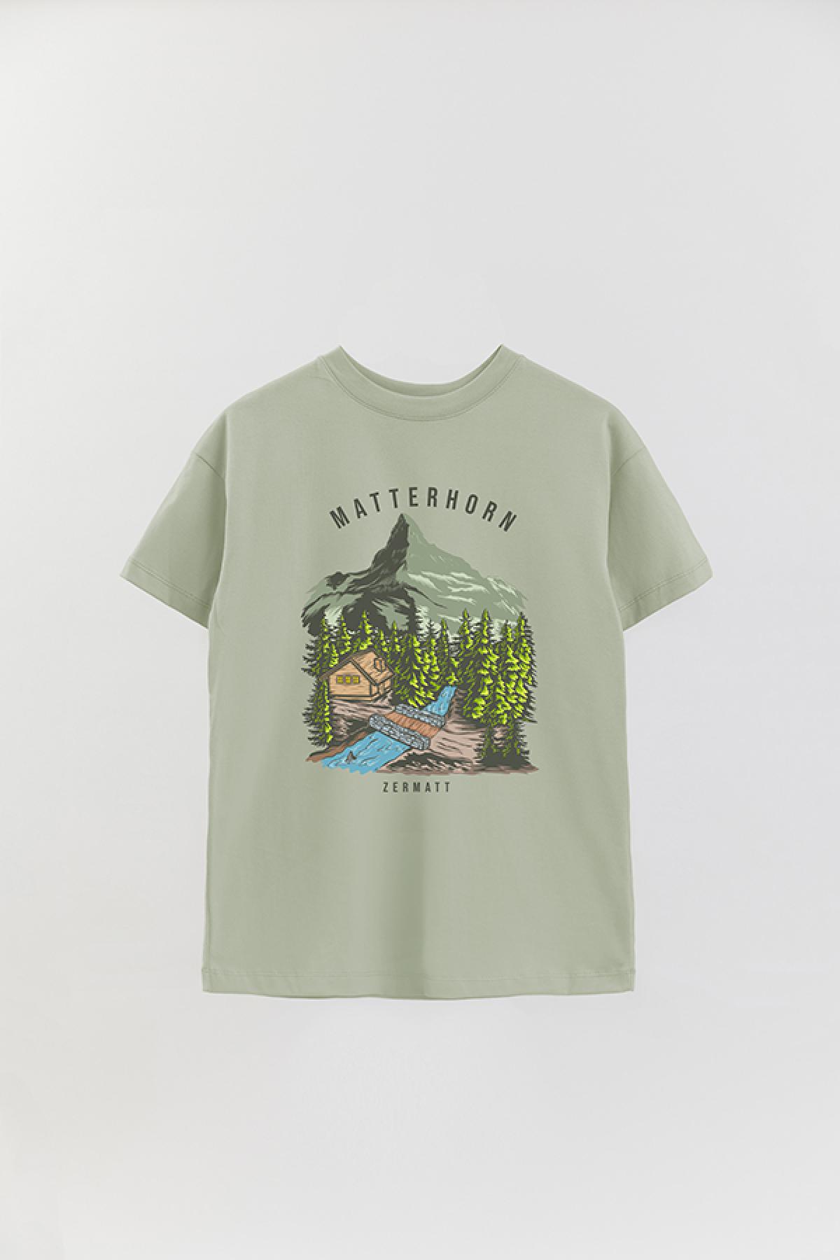 REMERA OVER ESTAMPADA ADV MATTERHORN