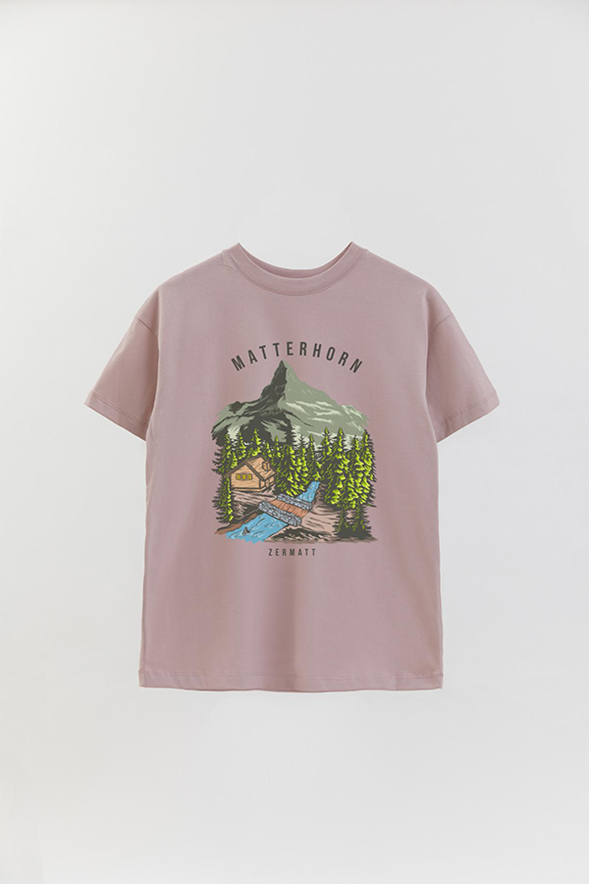 REMERA OVER ESTAMPADA ADV MATTERHORN