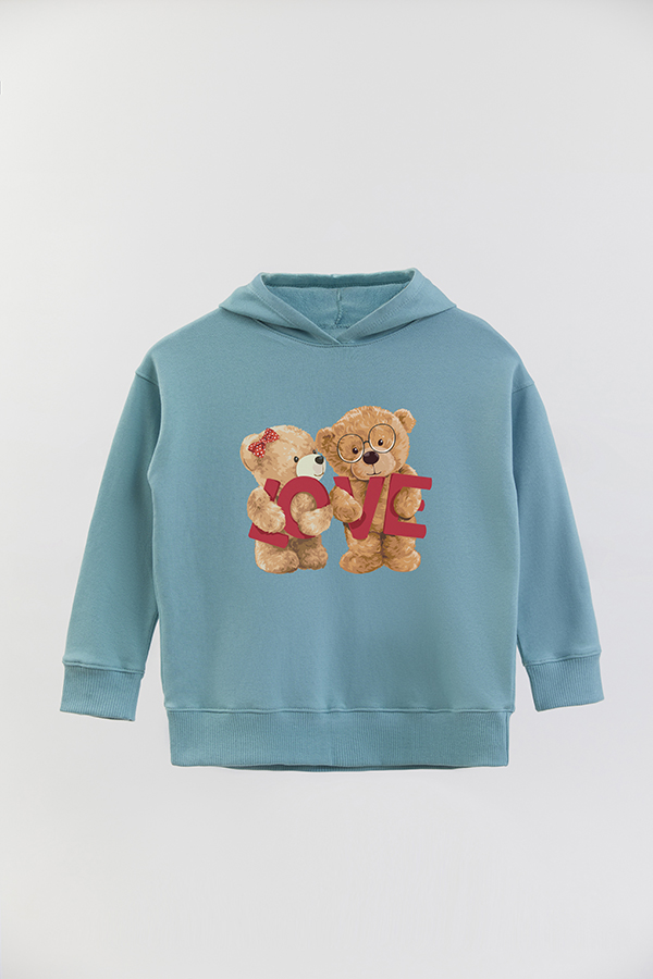 HOODIE RUSTICO KID TEDDY FAMILY LOVE
