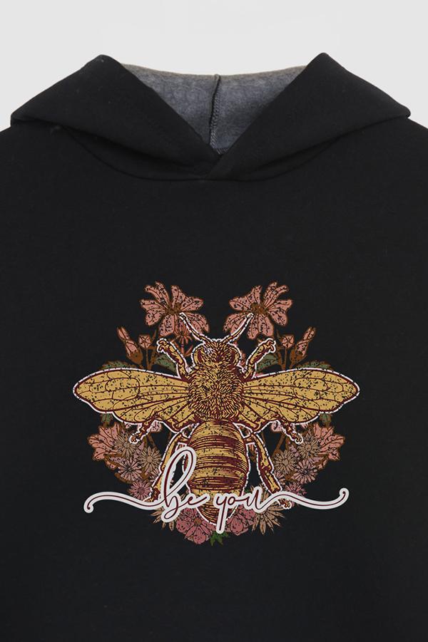 HOODIE ESTAMPADO WESTERN BE YOU